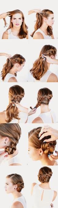 penteado com trança para casamento