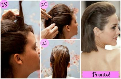 fotos de penteado para cabelos curtos