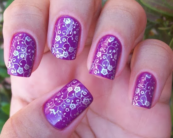 Fotos de Unhas Decoradas com Flores