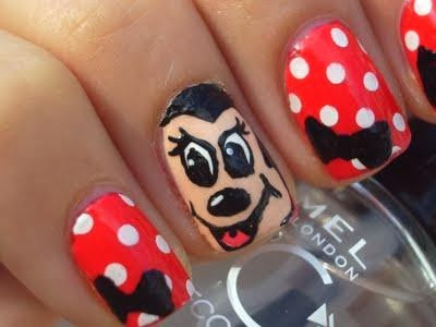  Unhas Decoradas da Minnie