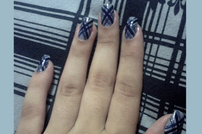 Unhas Decoradas Azul