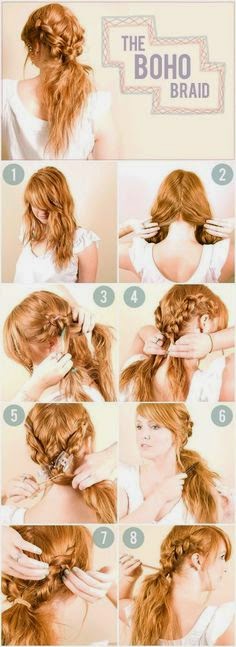 Tutorial de penteado diferente - foto