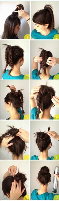 Como fazer penteado para cabelo comprido